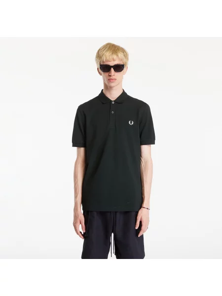 Однотонная футболка Fred Perry зеленая
