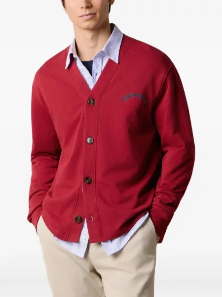Cardigan Brooks Brothers cu imagine roșu