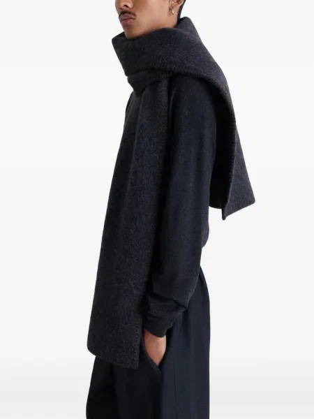 Fular Lemaire de lână gri