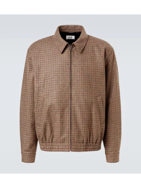 Яке Saint Laurent кафяво