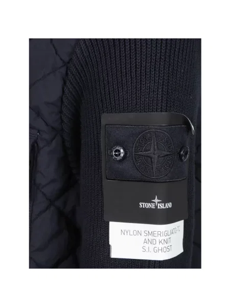 Kurtka Stone Island z kamieniami niebieska