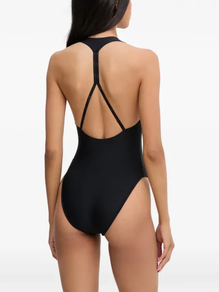 Slip de baie Nike maro