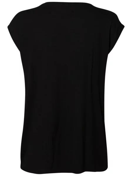 PIECES Tricou Billo' negru