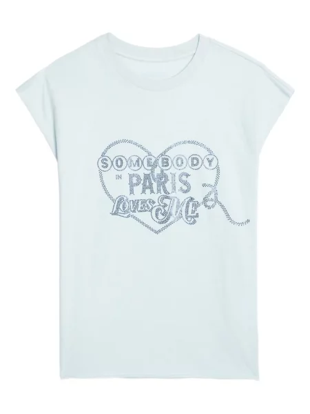Tricou Zadig&voltaire albastru