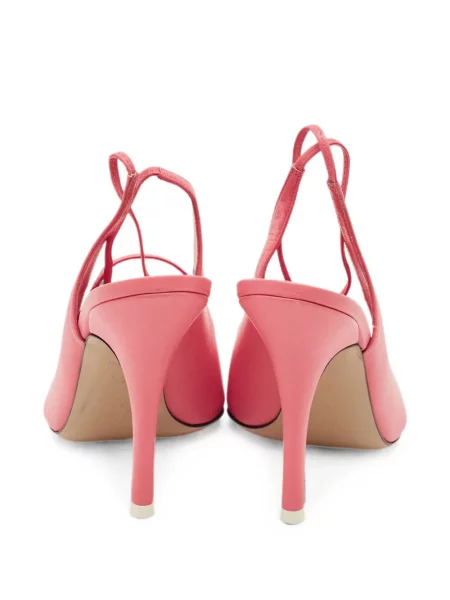 Pantofi cu toc The Attico plic roz