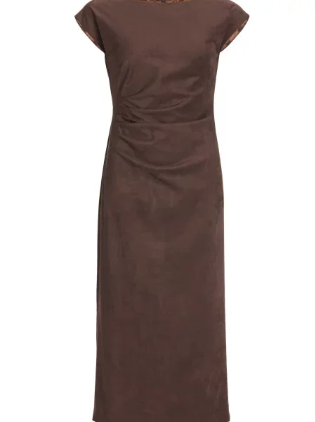 SWING Rochie ciocolatiu
