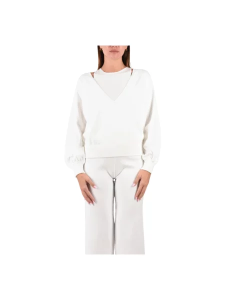 Sweter Max Mara biały