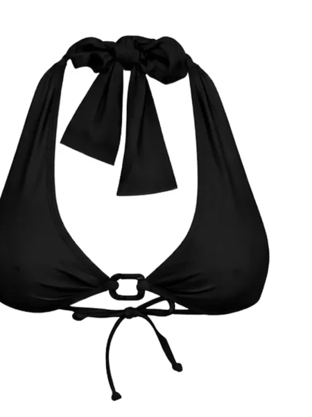Bikini Amir Slama cu gât halter negru