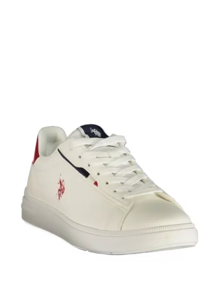 Sneakerși U.s. Polo Assn. cu autograf alb