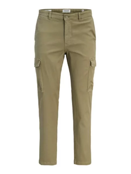 Jack & Jones Hlače iz tkanine Stace Arthur khaki