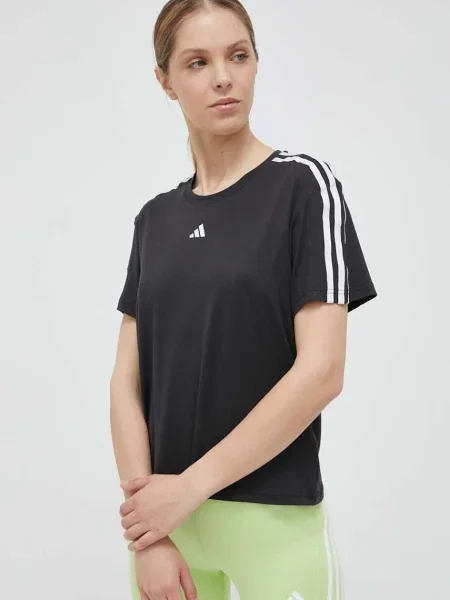 Тениска за трениране adidas Performance Training Essentials черно