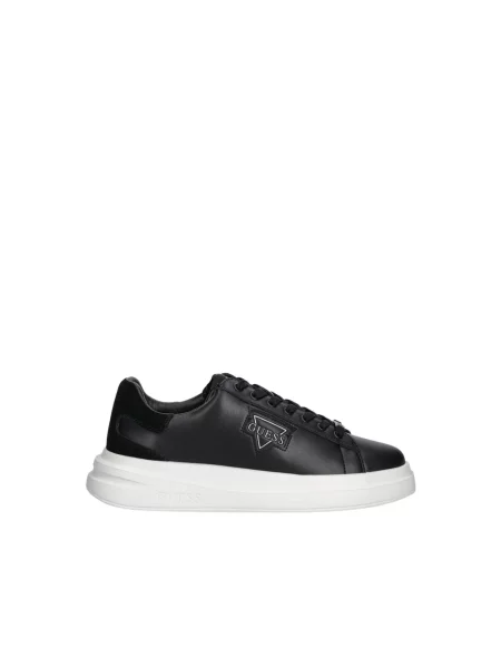 Sneakersy Guess skórzane czarne