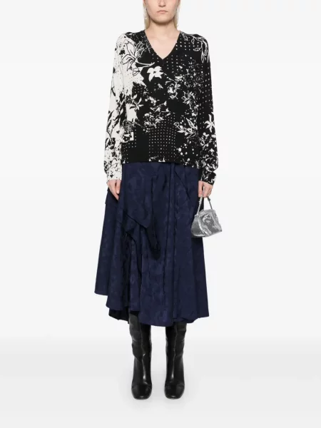 Spódnica High niebieska