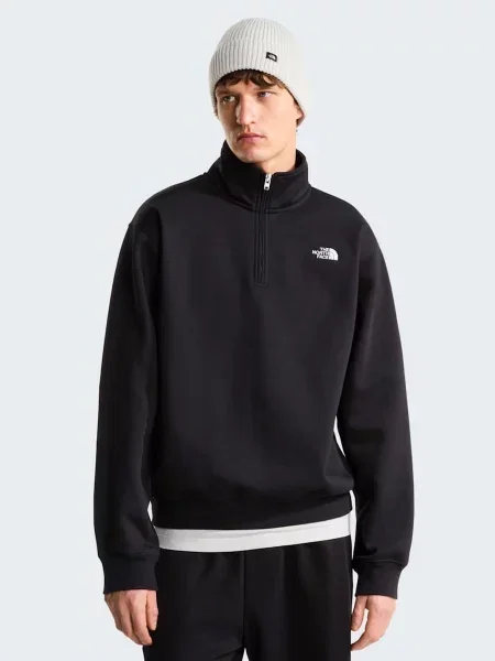 Кофта The North Face M TNF ESSENTIAL SIMPLE DOME RE бавовна/поліестер чорний