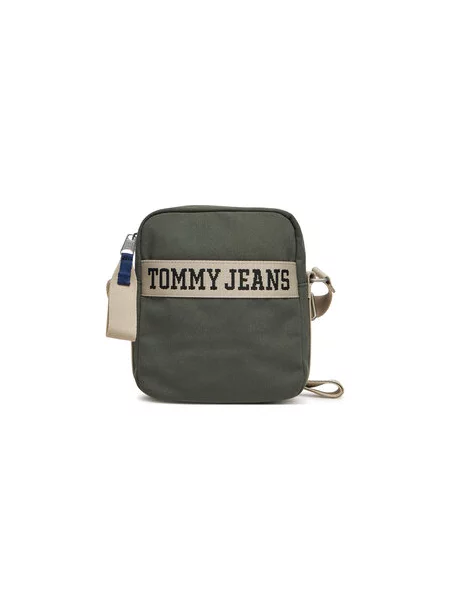 Tommy Jeans Brašna Tjm Retro Cool Reporter khaki