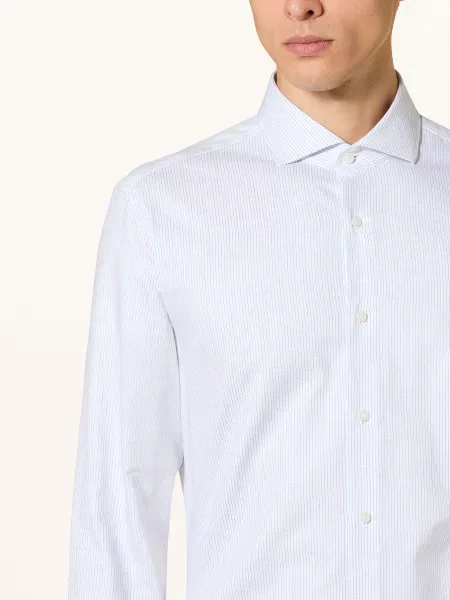 Boss Košile Hank Slim Fit / modrá bílá