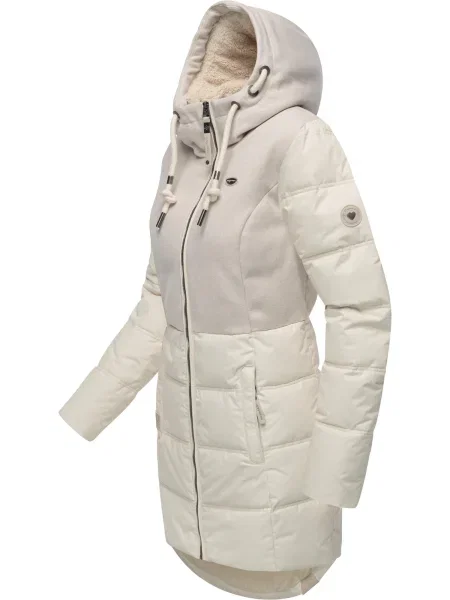 Ragwear Palton de iarnă Ashani ecru