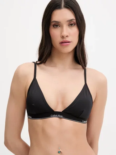 Calvin Klein plavková podprsenka černá