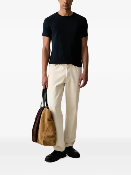 Tricou Trussardi cu broderie negru
