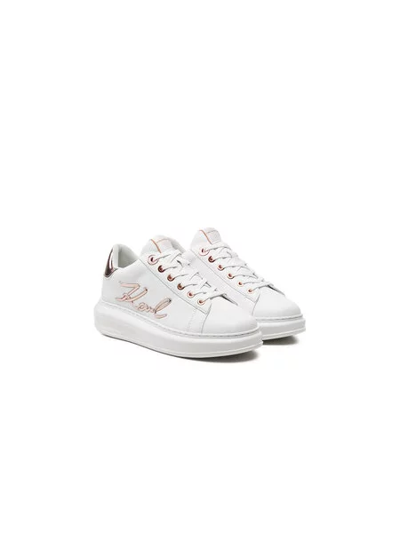 Sneakersy KARL LAGERFELD bílé