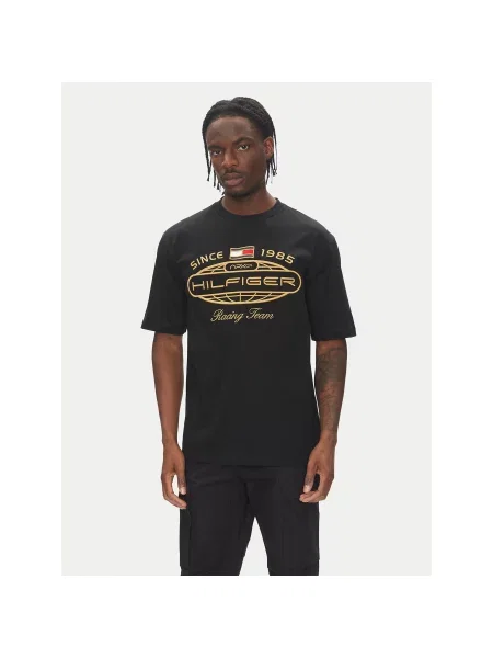 Tommy Hilfiger T-Shirt F1 Movie Regular Fit μαύρο