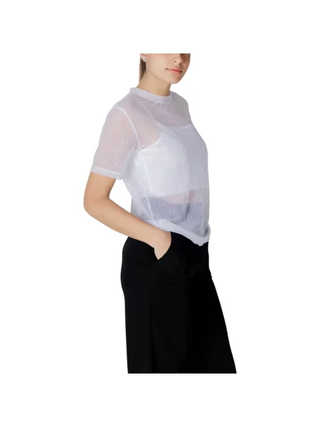 Tricou Eax alb