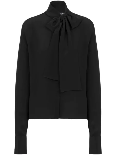 Bluză Balmain cu funde negru