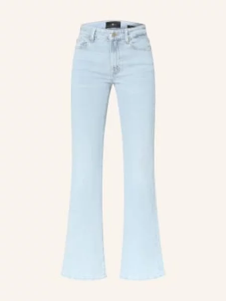 7 For All Mankind Džíny S Rozšiřujícími Se Nohavicemi The Leggy Bootcut moonfrost