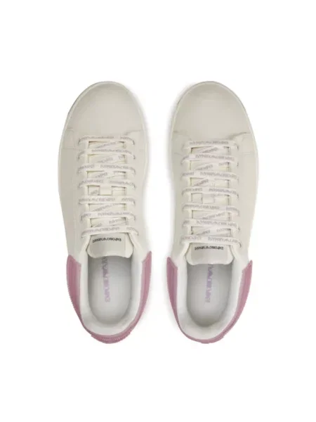 Sneakersy Emporio Armani białe