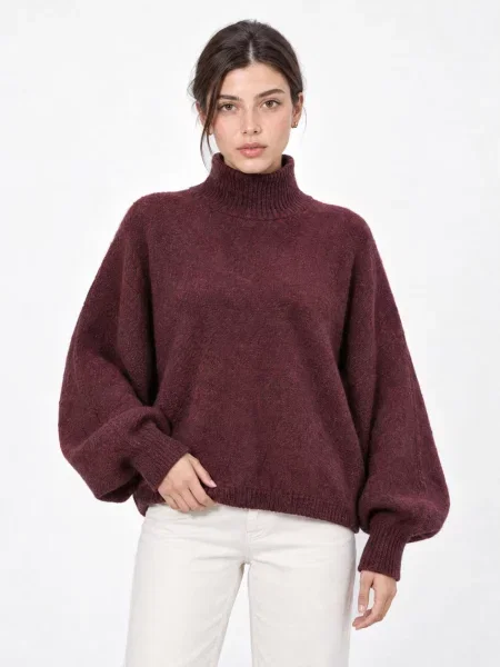 Bigdart Svetr Pullover burgundská červeň