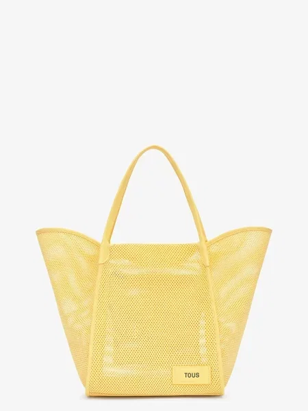 Tous geantă shopper pentru femei galben