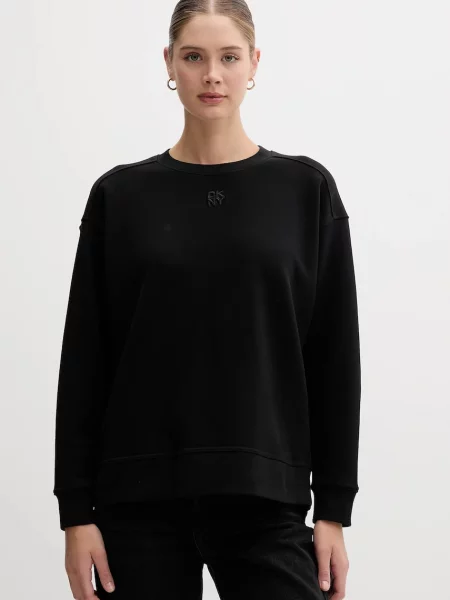 Dkny bluza wzorzysta czarny