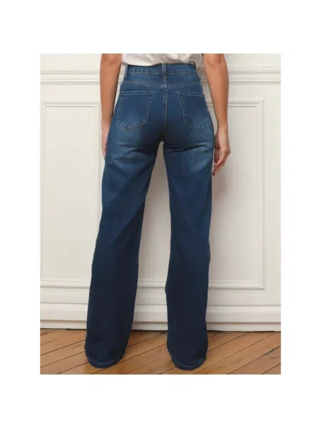 Blugi La Modeuse albastru