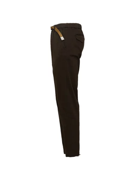 Cu centură pantaloni White Sand alb