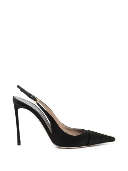 Pantofi cu toc Tom Ford slingback negru