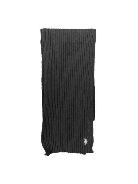 Szal U.s Polo Assn. wełniana czarna