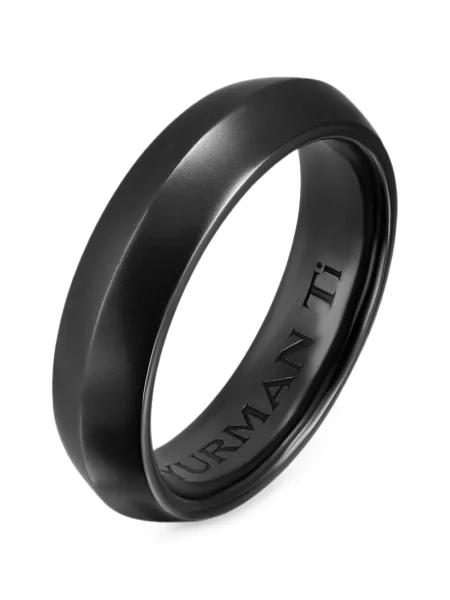 Пръстен David Yurman черно