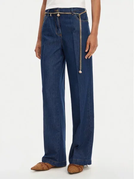 Jeans hlače Please modra