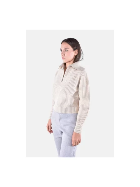 Kardigan Weekend Max Mara wełniany beżowy