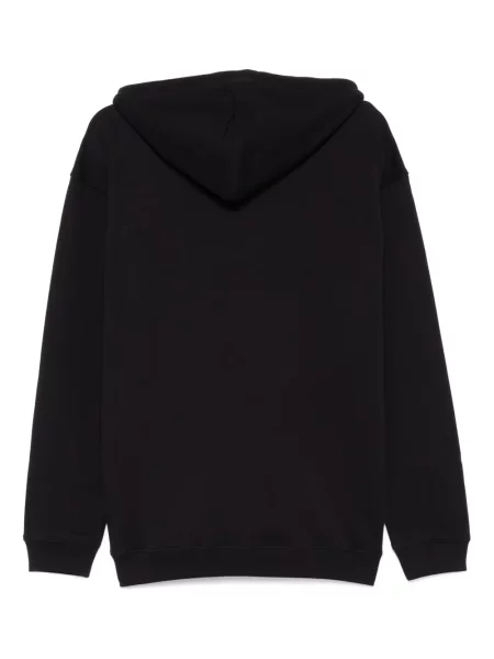 Hanorac cu glugă Moschino cu imagine negru