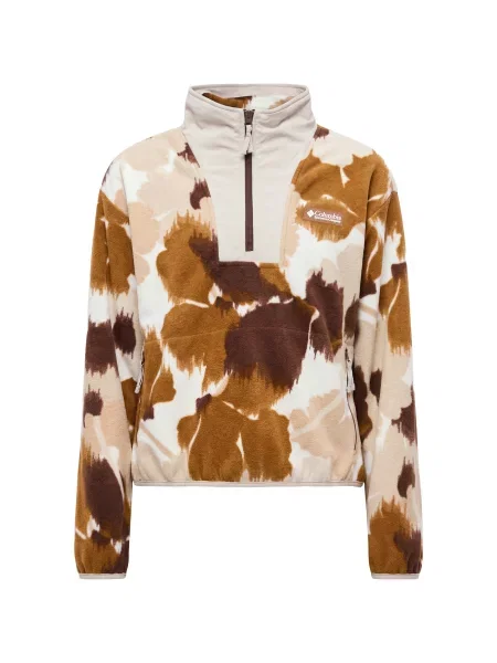 COLUMBIA Pulovere sport Sequoia Grove™ II crem / ciocolatiu / coniac maro
