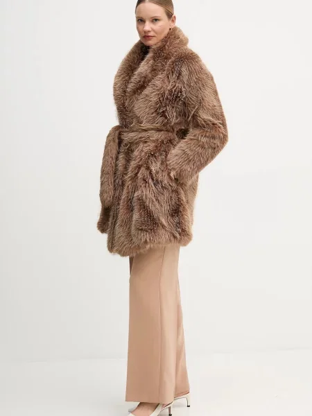 MACKAGE płaszcz KACELA brązowy