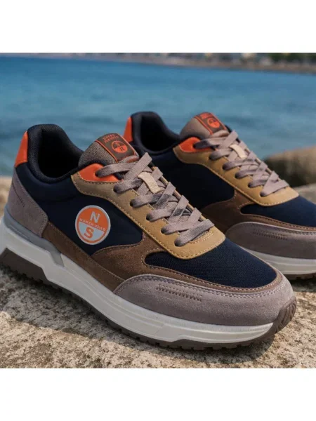 Sneakersy North Sails skórzane