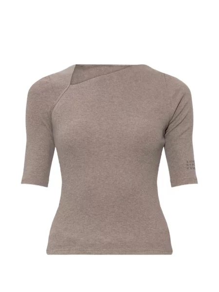 Pulover Mm6 Maison Margiela tricotate asimetric