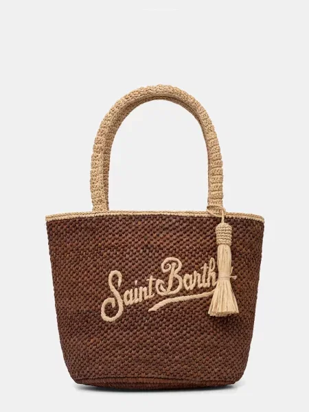 ST.Barth Geantă de plajă MARCY maro