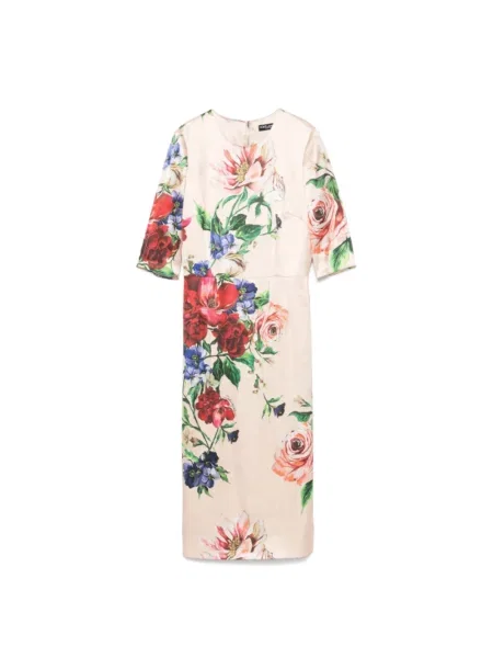 Sukienka Dolce And Gabbana z nadrukiem