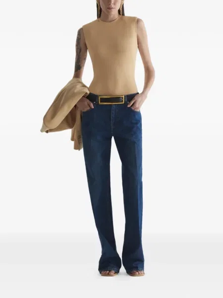 Body Mugler fără mâneci