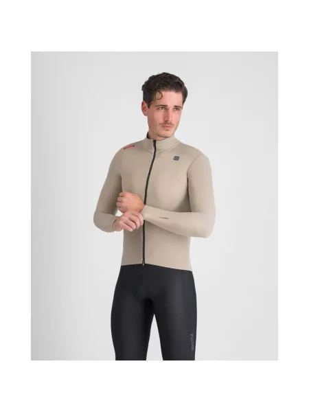Koszulka rowerowa Sportful Fiandre Shift długa S beżowa