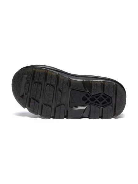 Замшевые босоножки Dr. Martens на платформе