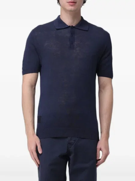 Scurt tricou polo Blauer albastru